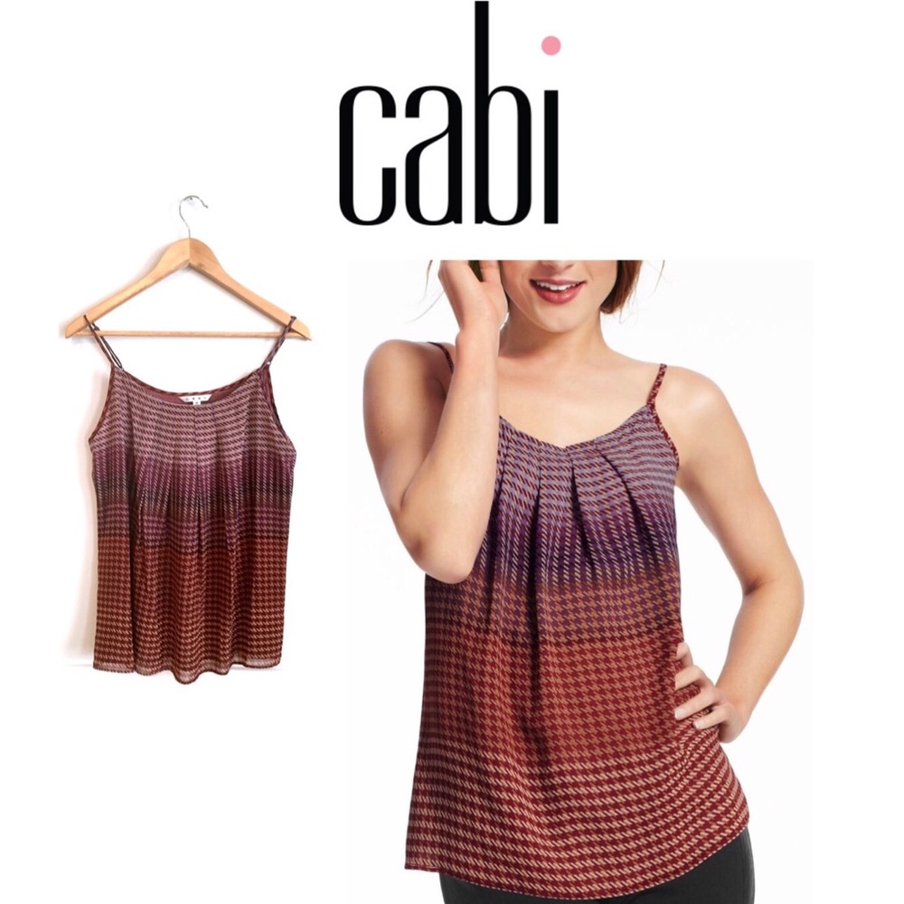 Cabi Houndstooth Cami